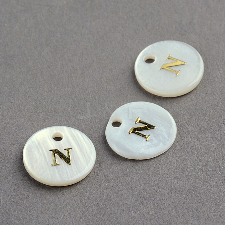 Freshwater Shell Pendants X-SSHEL-S249-N-1