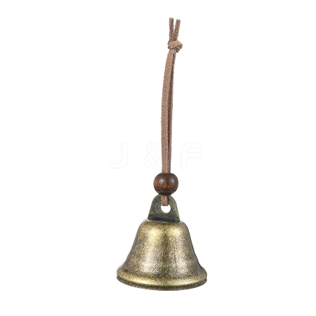 Iron Bell Hanging Ornaments HJEW-JM02448-1