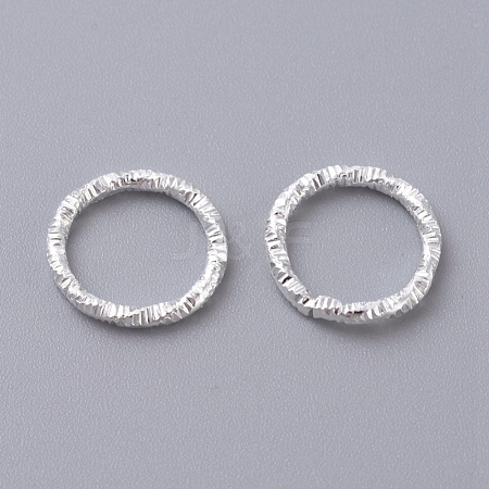 Iron Textured Jump Rings X-IFIN-D086-02-S-1