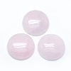 Natural Rose Quartz Cabochons G-E492-A-11-1