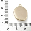 Brass Micro Pave Clear Cubic Zirconia Pendants KK-M308-07G-01-3