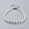 Glass Beads Bracelets BJEW-JB04398-2