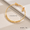 Classic Iron Beads Charm Bangles for Women LC9624-3-1