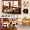 Polyester Chair Cushion Cover AJEW-WH0709-132-5