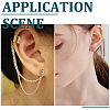 200Pcs Zinc Alloy Dreadlocks Beads Hair Decoration FIND-SC0020-34-6
