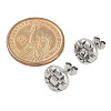 304 Stainless Steel Stud Earrings for Women EJEW-F351-03P-5