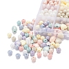 333Pcs 12 Style Spray Painted Acrylic Beads MACR-YW0001-52-6