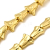 Electroplate Glass Beads Strands X-EGLA-F166-14G-1