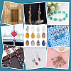 3Bags 3 Colors  Transparent Glass Beads  Segmented Multi-Color Beads GLAA-PH0003-36A-6