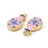 Printed Alloy Pendants FIND-H024-20G-2