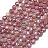 Natural Rhodonite Beads Strands G-K389-B34-01-1