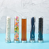 Yilisi Clear Tube Plastic Bead Containers CON-YS0001-01-6