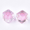 Transparent Acrylic Beads TACR-S148-08A-2