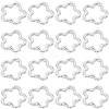 70Pcs Long-Lasting Plated Alloy Bead Frame FIND-SC0012-16-1