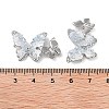 Natural Crystal Quartz Butterfly Links KK-B102-15P-3