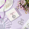 2Pcs Brass Brooches JEWB-UN00003-2