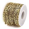 Ion Plating(IP) 304 Stainless Steel Figaro Chains CHS-L019-08G-3