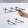 Iron Wall Mounted Mesh Board Pegboard Hook Hangers IFIN-WH0085-17EB-4