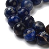 Natural South Africa Sodalite Beads Strands G-S259-35-6mm-6