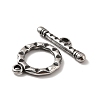 316 Stainless Steel Toggle Clasps STAS-A060-02AS-2