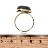 Adjustable Brass Cuff Open Rings for Women GG-CBA7610-09G-5