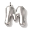 Non-Tarnish Ion Plating(IP) 304 Stainless Steel Pendants STAS-M017-08P-13-1