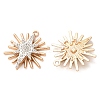 Alloy Rhinestone Pendants RB-CBAA987-05A-2