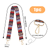Adjustable Ethnic Style Polyester Wide Bag Straps FIND-WH0111-337A-2