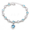 Alloy Rhinestone Charm Bracelets FS-WG1766B-03-1