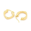 Brass Hoop Earrings for Women EJEW-K286-04G-2