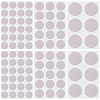198Pcs 3 Styles Round Felt Furniture Pads AJEW-GF0013-26B-1