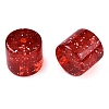 Opaque Acrylic Spacer Beads OACR-ZX006-15B-2