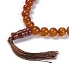 Natural Carnelian Beads Stretch Bracelets BJEW-A025-01E-2