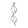 Eco-Friendly Brass Locket Pendants LS-KK-K163-48P-NR-2