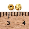 Rack Plating Pumpkin Brass Spacer Beads KK-Z070-35G-01-3