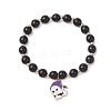 Alloy Enamel Charm Bracelets BJEW-JB10851-03-1