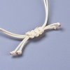 Adjustable Cowrie Shell Braided Bead Bracelets BJEW-JB04272-5