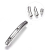 Tarnish Resistant 304 Stainless Steel Bayonet Clasps STAS-O114-053P-A-1
