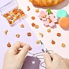 40Pcs 8 Styles Baking Paint Alloy Charms ENAM-CJ0007-06-5