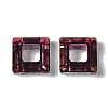 Transparent Electroplate Glass Pendant GLAA-Q101-01A-HR03-1