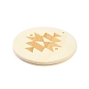 Wood Pendants FIND-Z048-09B-2