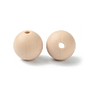 Round Food Grade Eco-Friendly Silicone Focal Beads SIL-F003-01A-4