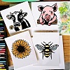 Self-Adhesive Silk Screen Printing Stencil DIY-WH0338-077-6