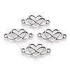 Tibetan Style Alloy Connector Charms TIBE-YWC0001-01AS-1