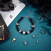 24Pcs 6 Styles Tibetan Style Alloy Beads FIND-NB0005-15-4