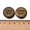 Engraved Natural Tiger Eye Decision Stones GG-CBA6D08-C10-3