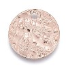 Ion Plating(IP) 304 Stainless Steel Charms STAS-M228-C01-RG-2
