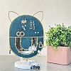 Cat Ear Iron Earrings Storage Rack PW-WG34CEB-03-2