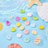 18Pcs 9 Colors Handmade Porcelain Ceramic Beads PORC-TA0001-50-5