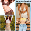 1Pc Summer Beach Alloy Shell Shape & Natural Shell Tassel Imitation Pearl Beaded Waist Chains for Women AJEW-CY0003-26-5